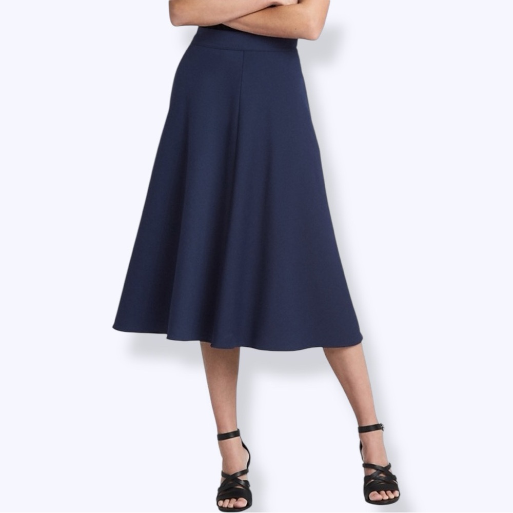 GAP Classic Navy A-Line Skirt | Size 10 Petite | $25.00
